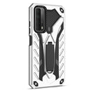 For Huawei P Smart 2021 / Y7a Shockproof TPU + PC Phone Case(Silver)
