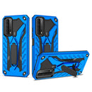 For Huawei P Smart 2021 / Y7a Shockproof TPU + PC Phone Case(Blue)