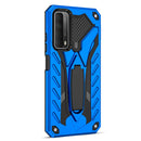 For Huawei P Smart 2021 / Y7a Shockproof TPU + PC Phone Case(Blue)