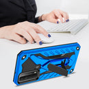 For Huawei P Smart 2021 / Y7a Shockproof TPU + PC Phone Case(Blue)
