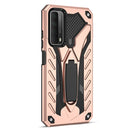 For Huawei P Smart 2021 / Y7a Shockproof TPU + PC Phone Case(Rose Gold)