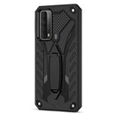 For Huawei P Smart 2021 / Y7a Shockproof TPU + PC Phone Case(Black)