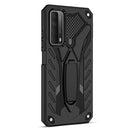 For Huawei P Smart 2021 / Y7a Shockproof TPU + PC Phone Case(Black)
