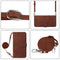 For Motorola Moto G22 Crossbody 3D Embossed Flip Leather Phone Case(Brown)