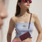 For Motorola Moto G22 Crossbody 3D Embossed Flip Leather Phone Case(Wine Red)