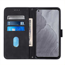 For Samsung Galaxy A23 5G Crossbody 3D Embossed Flip Leather Phone Case(Black)