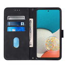 For Samsung Galaxy A53 5G Crossbody 3D Embossed Flip Leather Phone Case(Black)