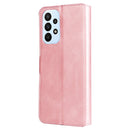 For Samsung Galaxy A23 4G/M23/F23 Classic Calf Texture PU + TPU Horizontal Flip Leather Case(Rose Gold)