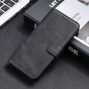 For Samsung Galaxy A23 4G/M23/F23 Classic Calf Texture PU + TPU Horizontal Flip Leather Case(Black)