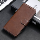 For Samsung Galaxy A23 4G/M23/F23 Classic Calf Texture PU + TPU Horizontal Flip Leather Case(Brown)