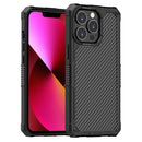 Carbon Fiber Shockproof Case For iPhone 13 Pro Max(Black)
