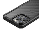 Carbon Fiber Shockproof Case For iPhone 13 Pro Max(Black)