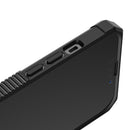 Carbon Fiber Shockproof Case For iPhone 13 Pro Max(Black)