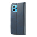 For Realme 9 Pro LC.IMEEKE Calf Texture Leather Phone Case(Blue)