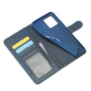 For Realme 9 Pro LC.IMEEKE Calf Texture Leather Phone Case(Blue)