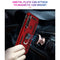 For Motorola Moto G8 Plus Armor Shockproof TPU + PC Protective Case with 360 Degree Rotation Holder(Rose Gold)