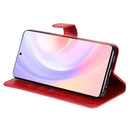 For Honor 50 SE / Huawei Nova 9 SE Fashion Calf Texture Zipper Horizontal Flip Leather Case(Red)