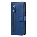 For Honor 50 SE / Huawei Nova 9 SE Fashion Calf Texture Zipper Horizontal Flip Leather Case(Blue)