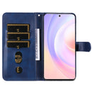 For Honor 50 SE / Huawei Nova 9 SE Fashion Calf Texture Zipper Horizontal Flip Leather Case(Blue)