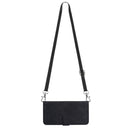 For Nokia G50 Crossbody 3D Embossed Flip Leather Phone Case(Black)