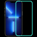 Luminous Shatterproof Airbag Tempered Glass Film For iPhone 13 / 13 Pro