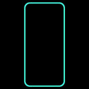 Luminous Shatterproof Airbag Tempered Glass Film For iPhone 13 / 13 Pro