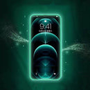 Luminous Shatterproof Airbag Tempered Glass Film For iPhone 13 / 13 Pro