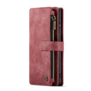 For Samsung Galaxy A53 5G CaseMe C30 Multifunctional Phone Leather Case with Holder & Card Slot & Wallet(Red)