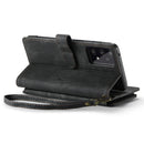 For Samsung Galaxy A53 5G CaseMe C30 Multifunctional Phone Leather Case with Holder & Card Slot & Wallet(Black)