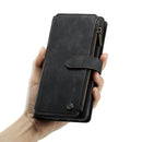 For Samsung Galaxy A53 5G CaseMe C30 Multifunctional Phone Leather Case with Holder & Card Slot & Wallet(Black)