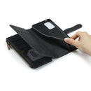 For Samsung Galaxy A53 5G CaseMe C30 Multifunctional Phone Leather Case with Holder & Card Slot & Wallet(Black)