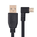 15m Elbow Mini 5 Pin to USB 2.0 Camera Extension Data Cable