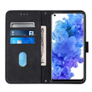 For Tecno Camon 16 Crossbody 3D Embossed Flip Leather Phone Case(Black)