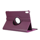For Huawei Matepad Pro 10.8 inch 360 Degree Rotation Litchi Texture Flip Leather Case with Holder(Purple)