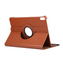 For Huawei Matepad Pro 10.8 inch 360 Degree Rotation Litchi Texture Flip Leather Case with Holder(Brown)