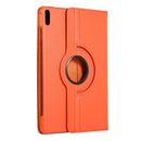For Huawei Matepad Pro 10.8 inch 360 Degree Rotation Litchi Texture Flip Leather Case with Holder(Orange)