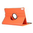 For Huawei Matepad Pro 10.8 inch 360 Degree Rotation Litchi Texture Flip Leather Case with Holder(Orange)