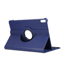 For Huawei Matepad Pro 10.8 inch 360 Degree Rotation Litchi Texture Flip Leather Case with Holder(Blue)
