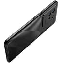 For vivo IQOO Neo6 Carbon Fiber Texture Shockproof TPU Phone Case(Black)