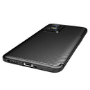 For OPPO Realme GT Neo3 Carbon Fiber Texture Shockproof TPU Phone Case(Black)