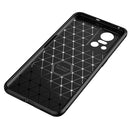 For OPPO Realme GT Neo3 Carbon Fiber Texture Shockproof TPU Phone Case(Black)