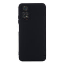 For Xiaomi Redmi Note 11 Pro 4G / 5G Pure Color Liquid Silicone Shockproof Phone Case(Black)