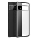 For Google Pixel 7 Pro Four-corner Shockproof TPU + PC Protective Case(Black)