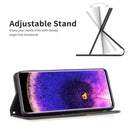 For OPPO Find X5 Prismatic Invisible Magnetic Leather Phone Case(Black)