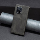 For OPPO Find X5 Prismatic Invisible Magnetic Leather Phone Case(Black)