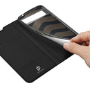 For Google Pixel 6A DUX DUCIS Skin Pro Series Horizontal Flip Leather Phone Case(Black)