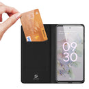 For Google Pixel 6A DUX DUCIS Skin Pro Series Horizontal Flip Leather Phone Case(Black)
