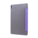 For Huawei MatePad Pro 10.8 inch Silk Texture Horizontal Flip Leather Case with Three-folding Holder(Dark Purple)