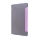 For Huawei MatePad Pro 10.8 inch Silk Texture Horizontal Flip Leather Case with Three-folding Holder(Light Purple)