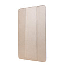 For Huawei MatePad Pro 10.8 inch Silk Texture Horizontal Flip Leather Case with Three-folding Holder(Gold)